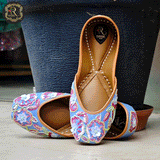 Multicolor Handmade Leather Jutti