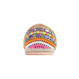 Viana jutti with colourful beads 