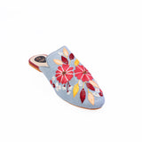 Paint Style  Embroidered Flats