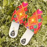 Phulkari Work Multi Colored Mule