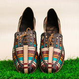 Multicolored Kolhapuri Men Shoes